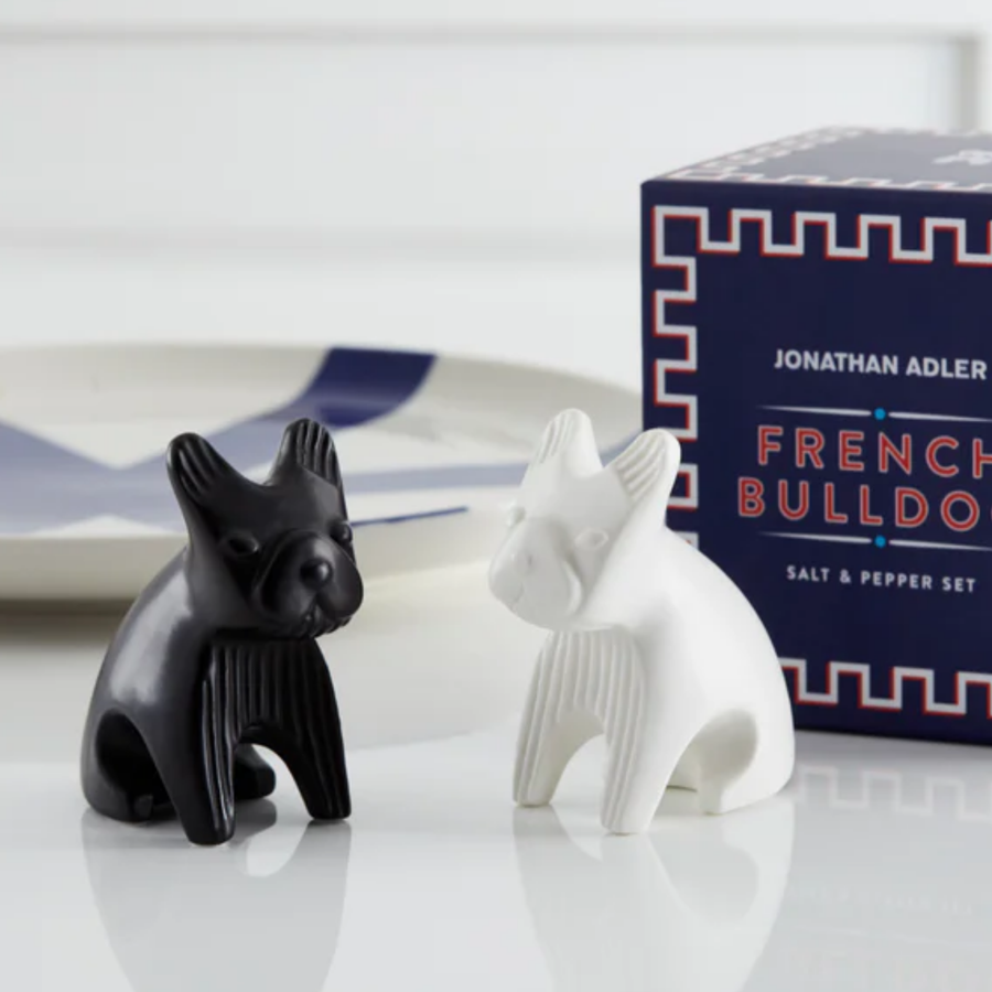 FRENCH BULLDOG Salt and pepper shakers