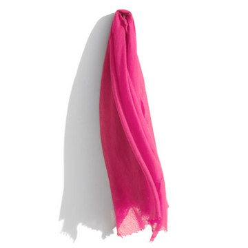 WHISPER Cashmere FEATHER WEIGHT Scarf-Fuchsia