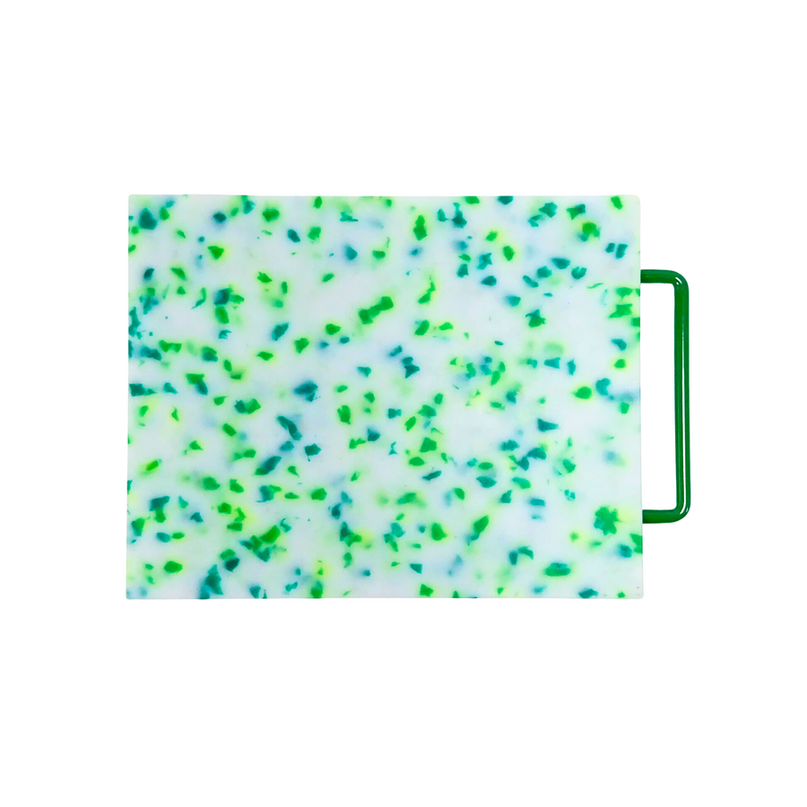 Green & White Cutting Board- Large