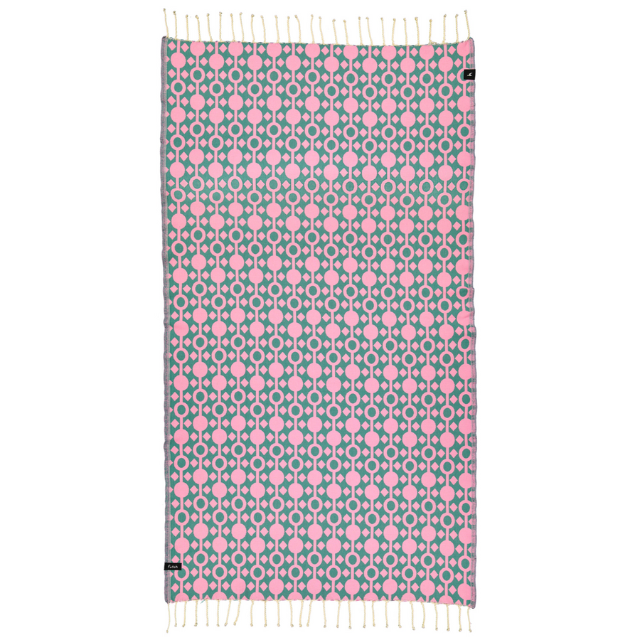 Amazonica Pink Beach Towel