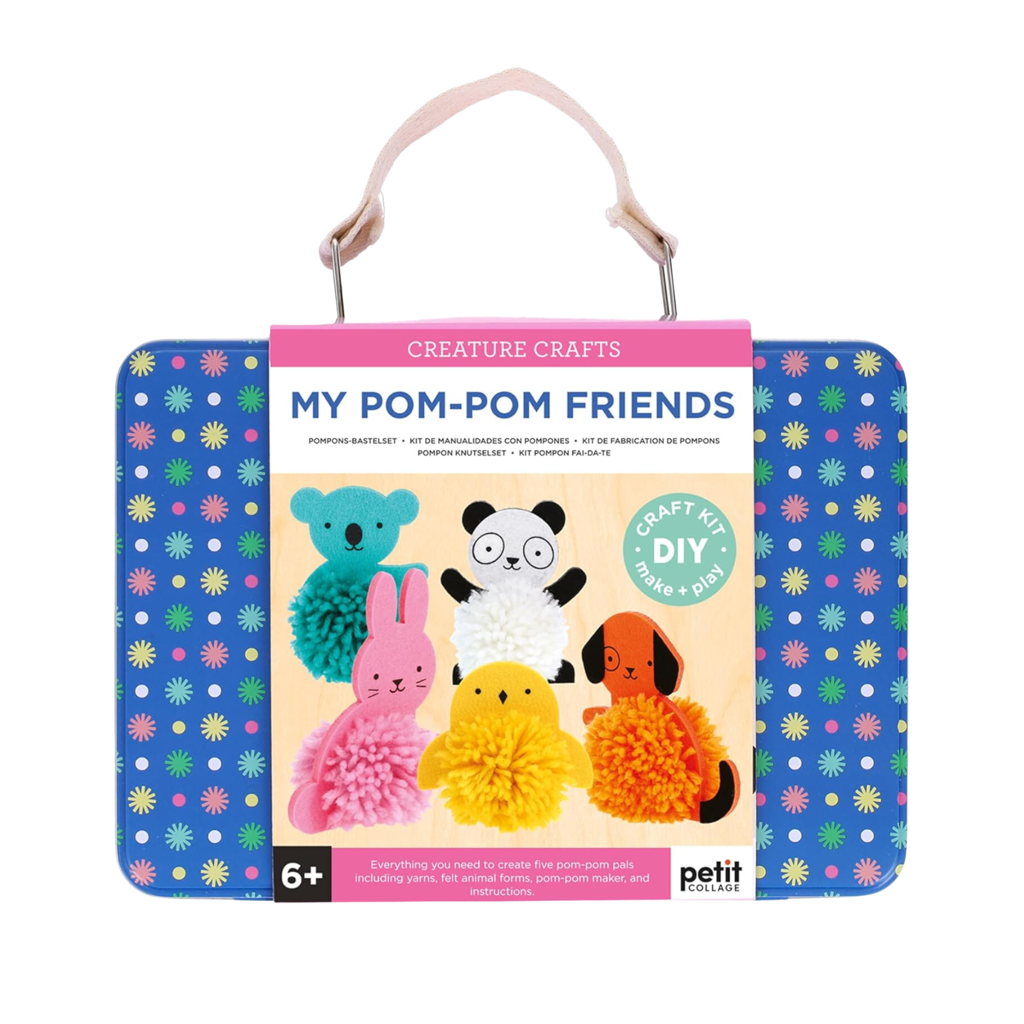 PETIT COLLAGE Creative Crafts - My Pom-pom Friends PETIT COLLAGE Creative Crafts - My Pom-pom Friends