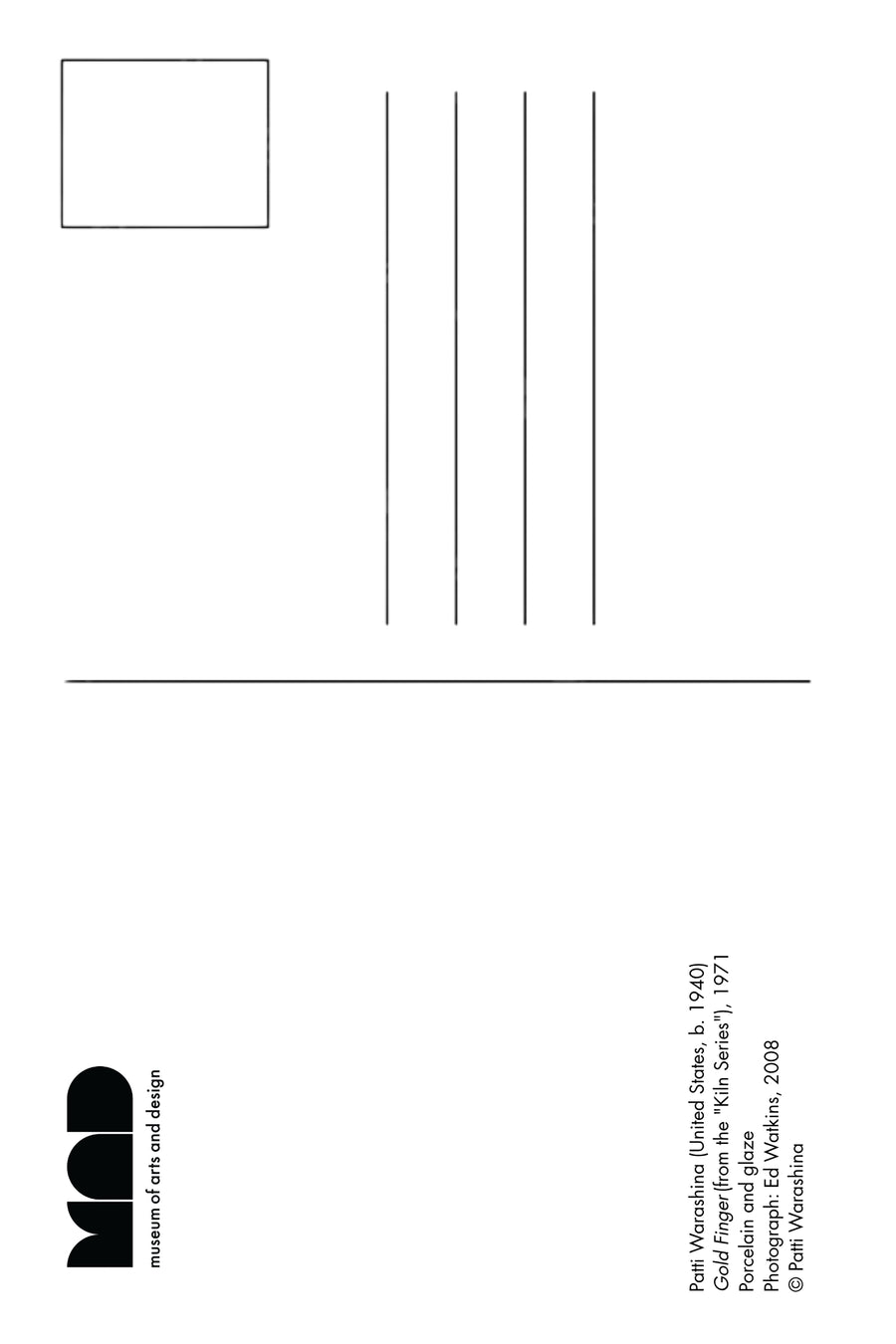 Jonathan Adler Postcard - Finger