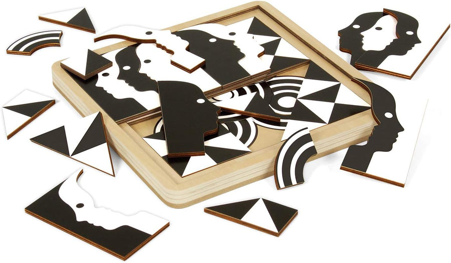 Jonathan Adler Atlas Layered Wood Puzzle