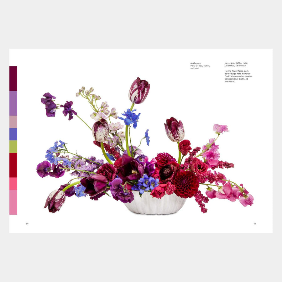 Flower color theory book