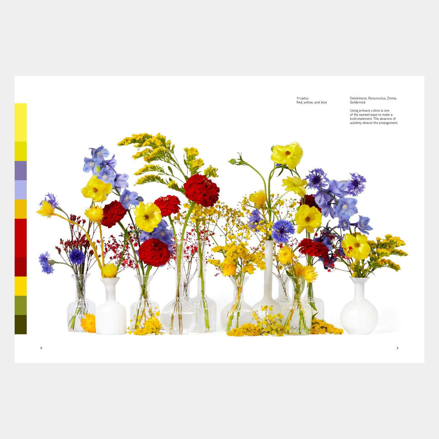 Flower color theory book
