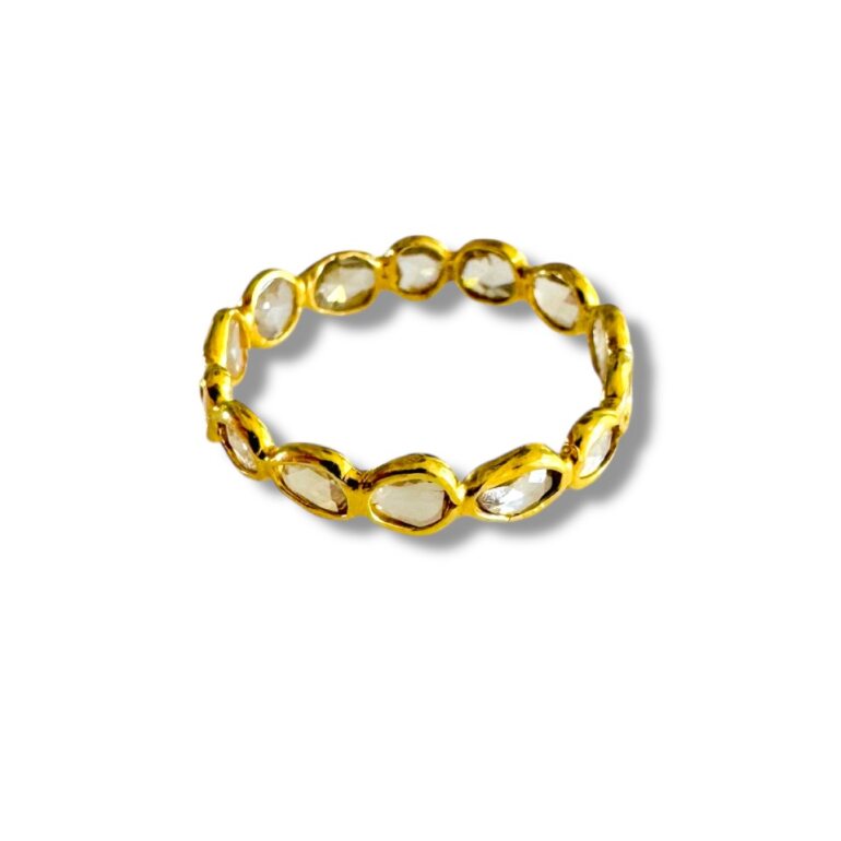 Diamond Slice Ring - Size 7