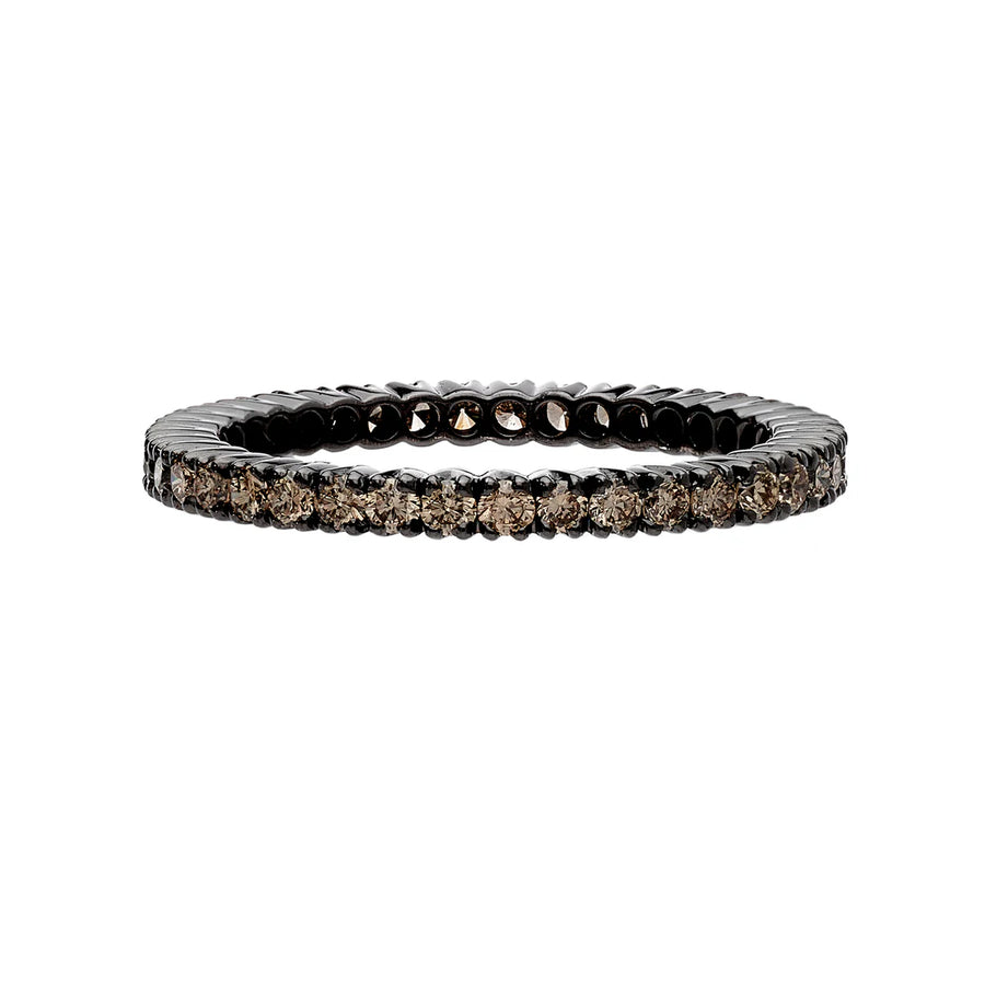 Prong Brown Diamond Band-6.5