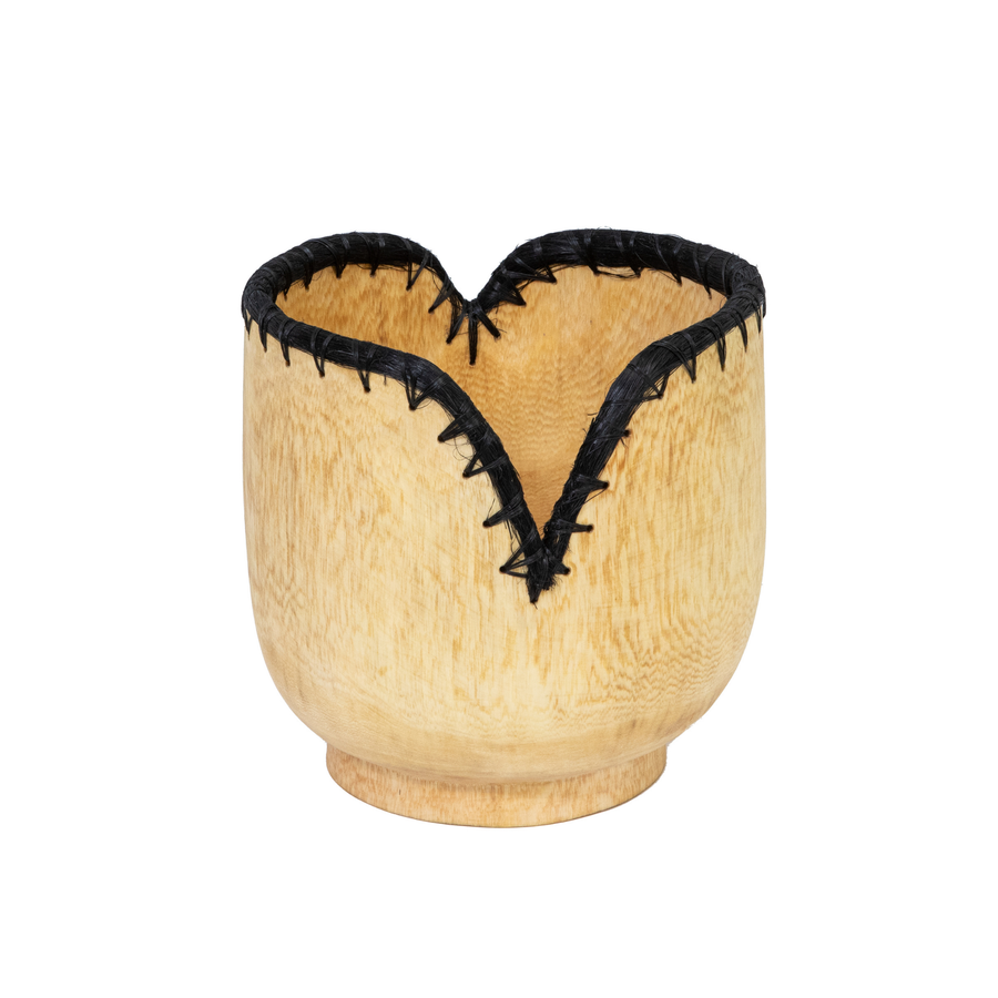 Wooden Woven Decorative Bowl