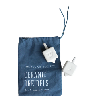 Ceramic Dreidels- Set of 2