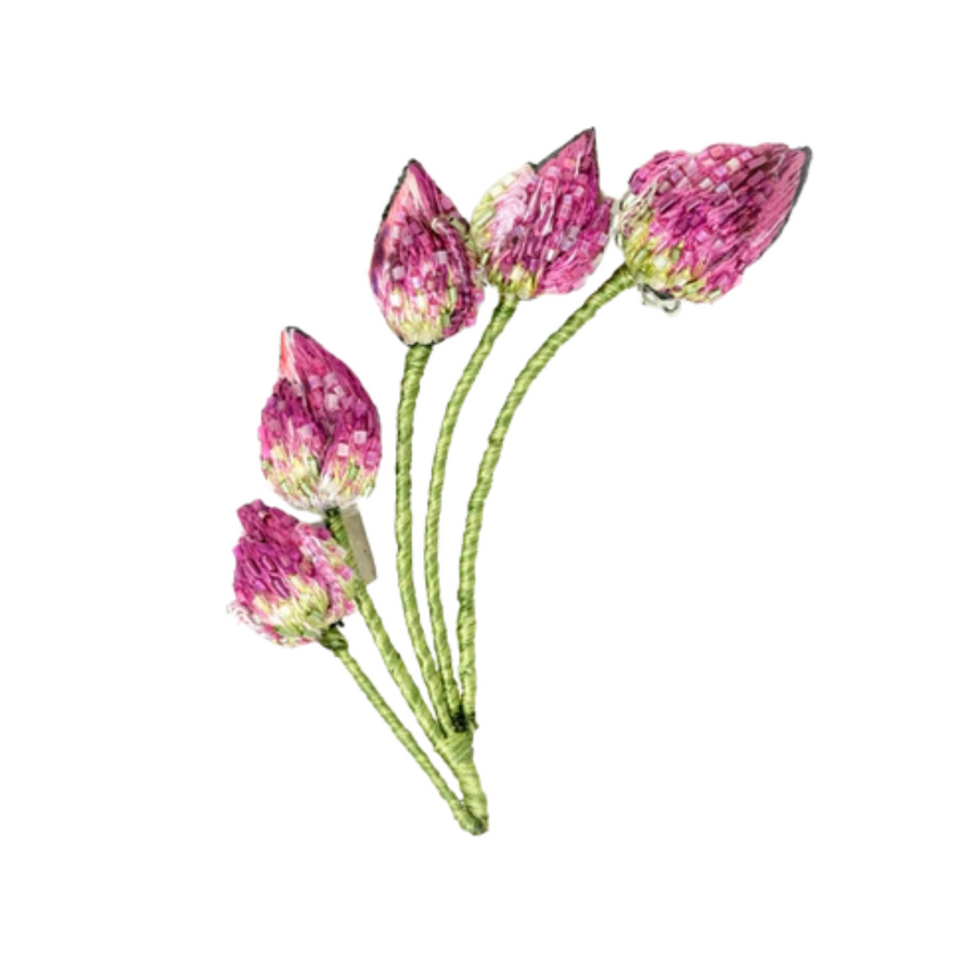 Budding Lotus Brooch Pin