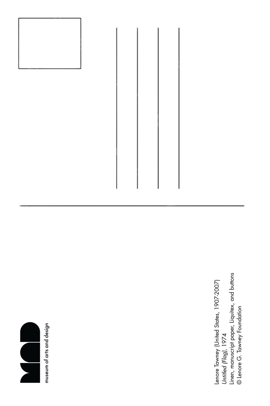 Jonathan Adler Postcard - Flag