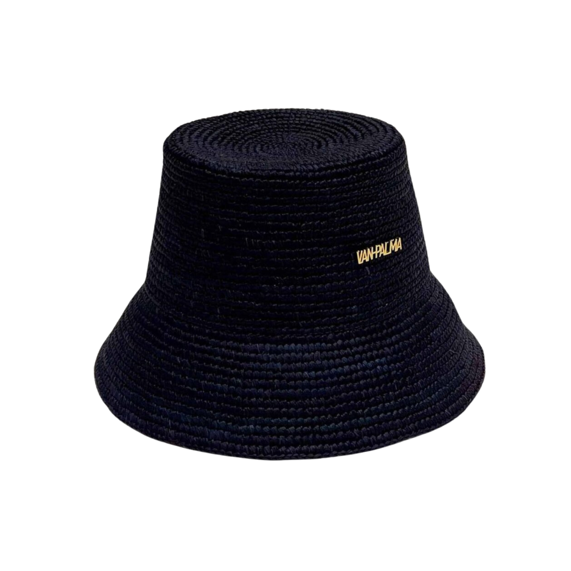 Packable toquilla straw Gina Hat - Black – The Store at MAD