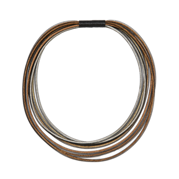Life Necklace Round Rainbow
