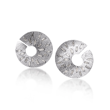 Palladium Radiant Earring - OXS