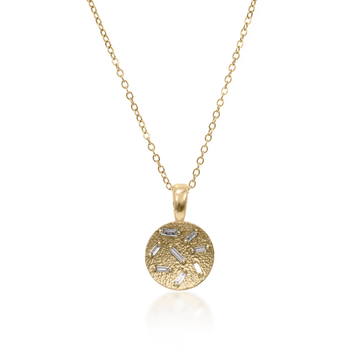 Ice Sm Round Pendant - 18KG