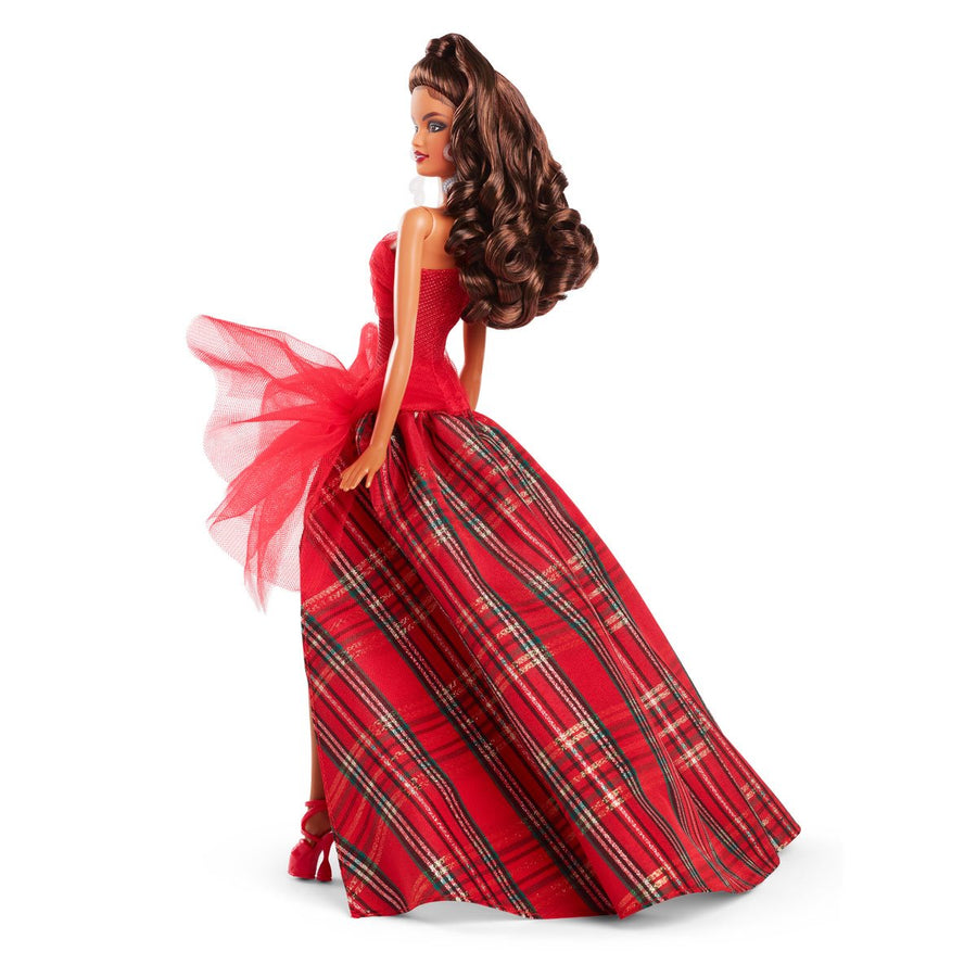 Barbie Holiday 2024 Doll with Long Brunette Hair