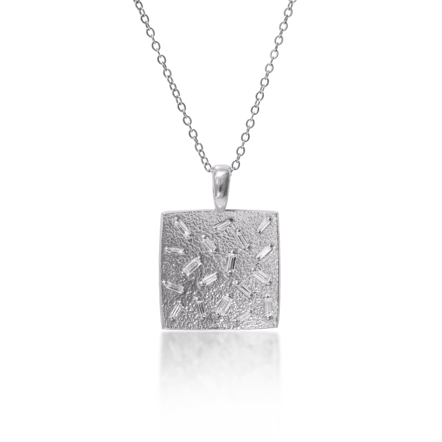 Palladium Ice Pendant