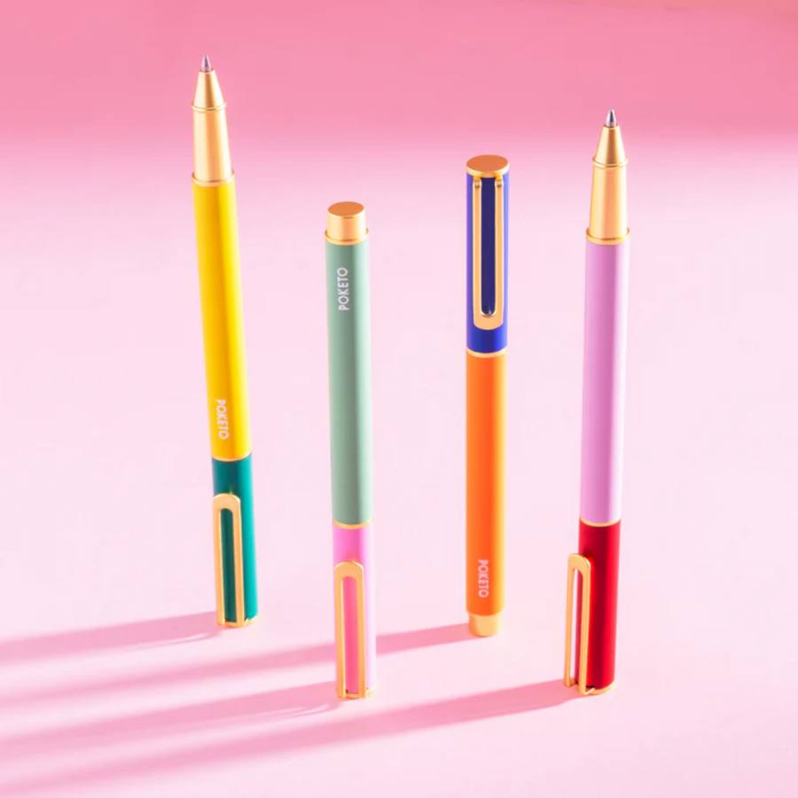 COLORBLOCK PENS- set of 4