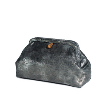 Liette Woven Textile - Gunmetal