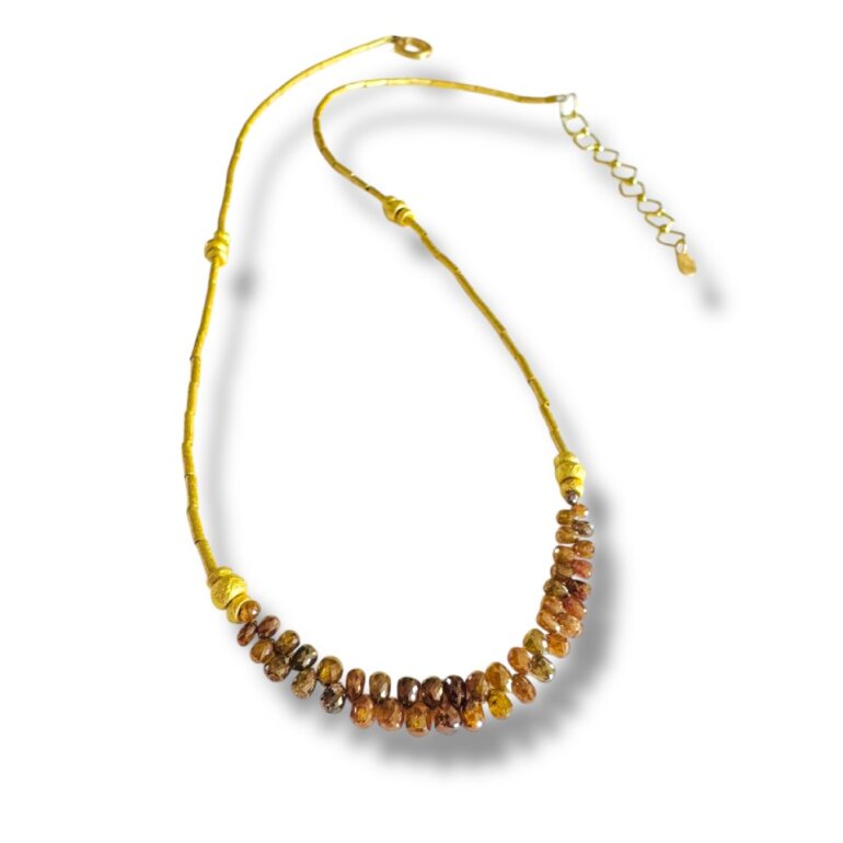 The Adored Autumn Briolettes Necklace