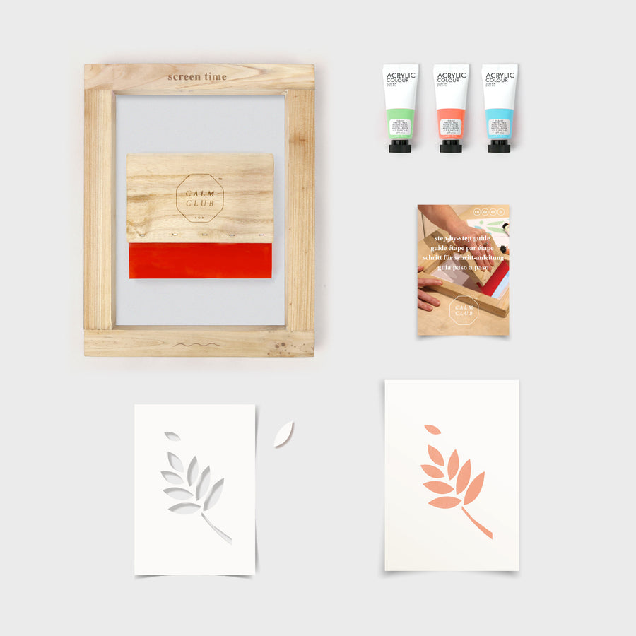 Screen Time Printing Kit