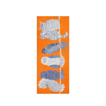 Scarf 80 - CHOUETTE ORANGE