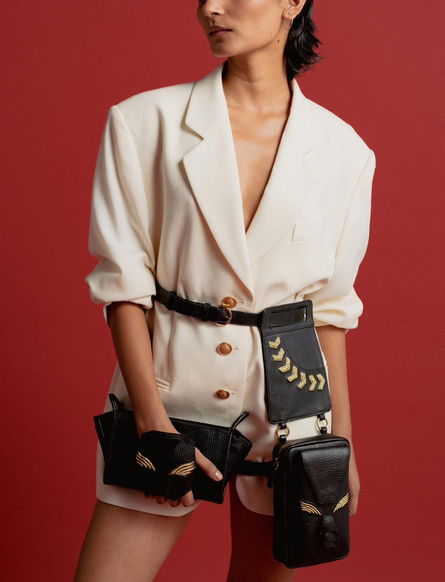 Rudra Wristlet - Black