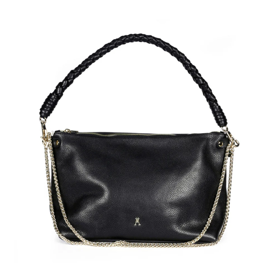Mallow Twist bag - Grainé Noir