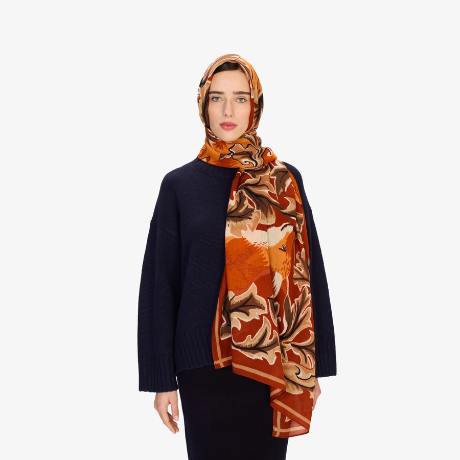 Scarf 100 - LEONARD ORANGE