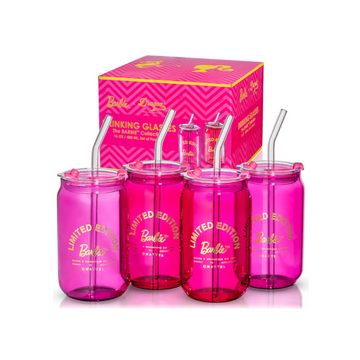 Barbie™ X Dragon Glassware® Drinking Glasses - Set of 4