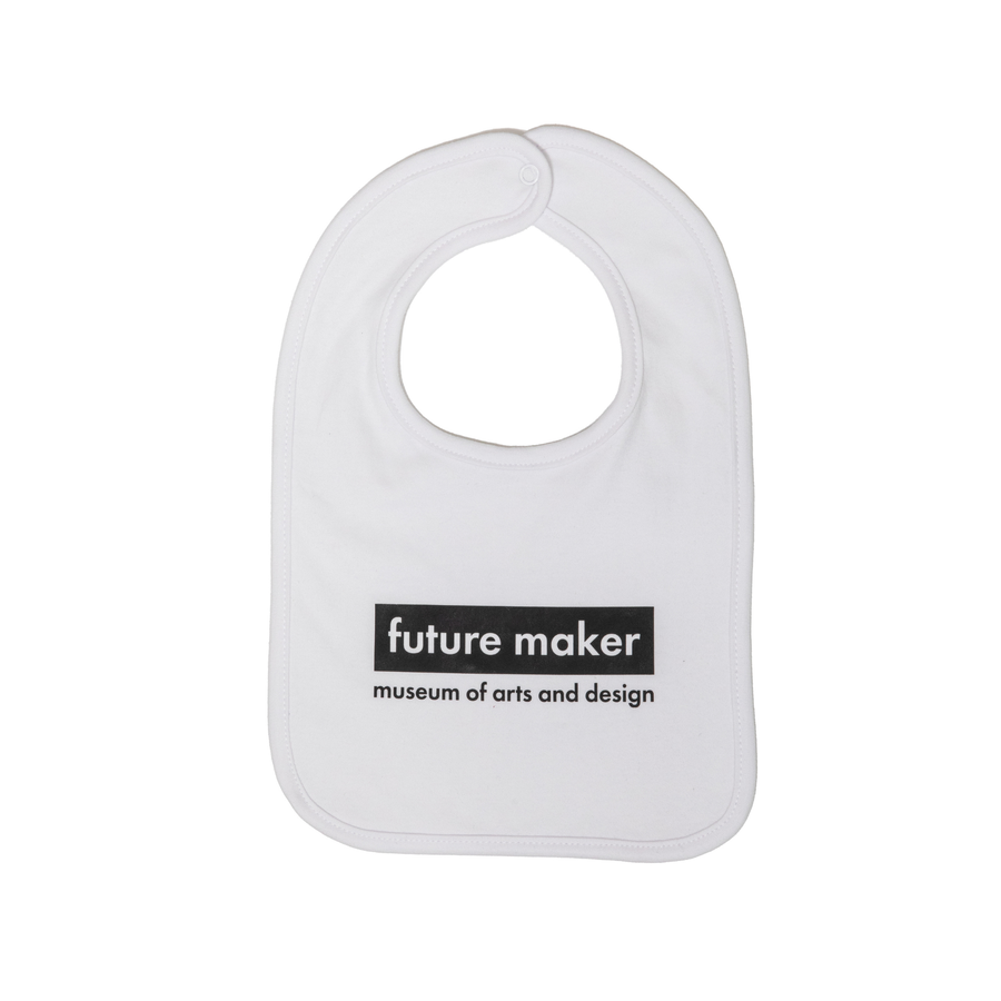 MAD Future Maker Bib - White