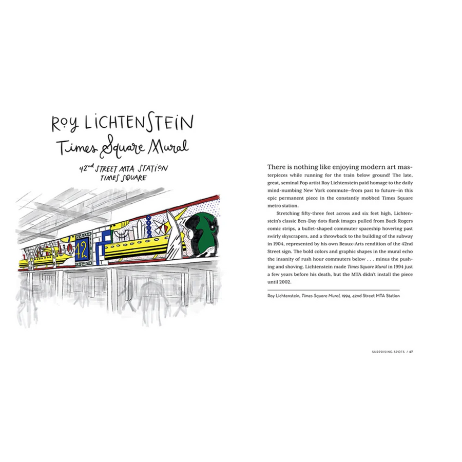 Art Hiding in New York: An Illustrated Guide to the City's Secret Masterpieces