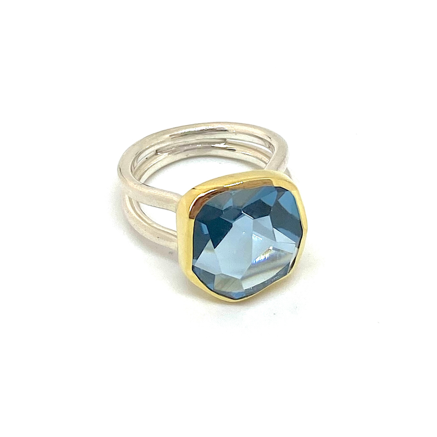 London Blue Topaz Ring - Size 7