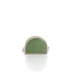 Curvo Chico Silver Ring- 7