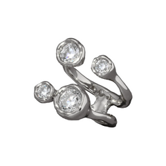 Astrales Silver Open Ring- 7