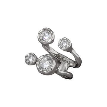 Astrales Silver Open Ring