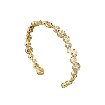 Astrales Gold Skinny Cuff Bracelet