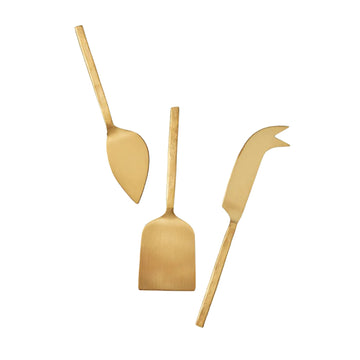 Azura Cheese Set - Gold