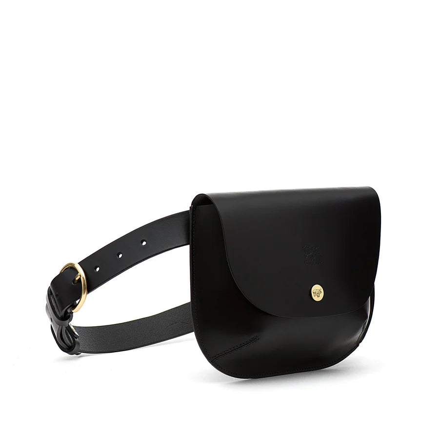 Cowhide Pouch - Black