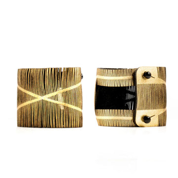 Gold Fringe X Bracelet