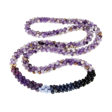 Beaded Gemstone Necklace 35