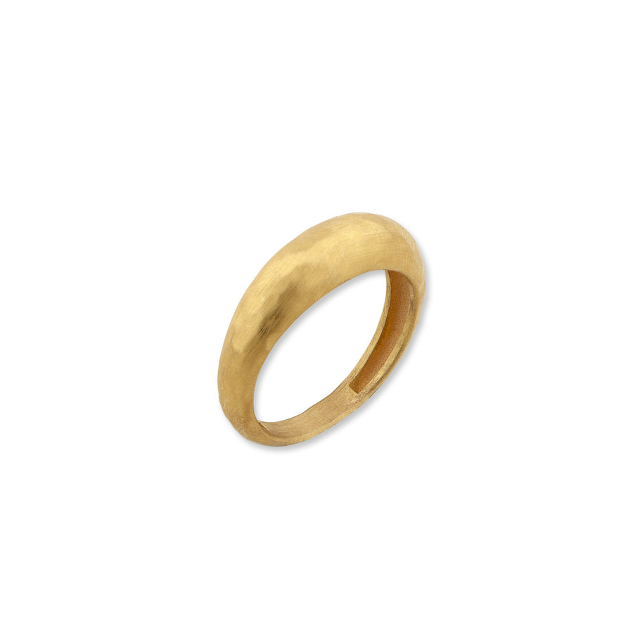 BOOGIE LINE RING - 22K SOLID YELLOW GOLD