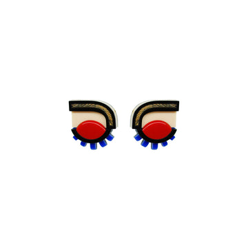 Short Eyes Earrings