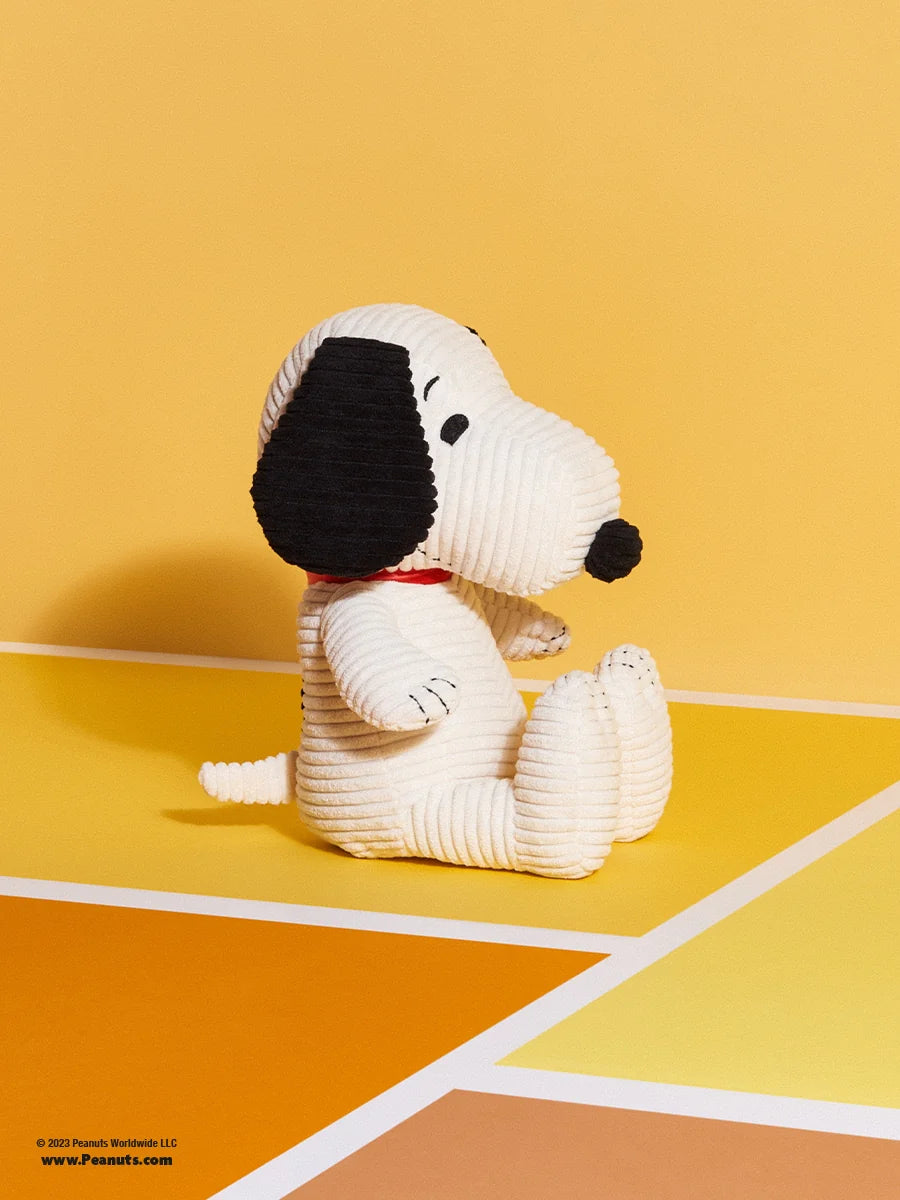 PEANUTS SNOOPY ECO Corduroy Cream in giftbox  - 11