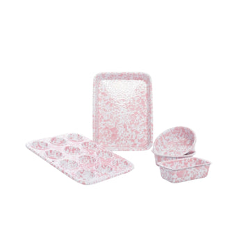 Pink Splatter Kid's First Bake Set