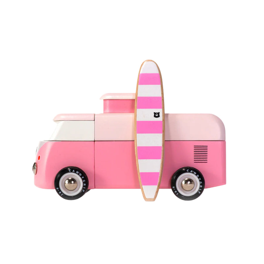 VW Beach Bus Pink