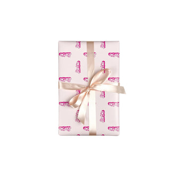 80s Logo Giftwrap - Pink