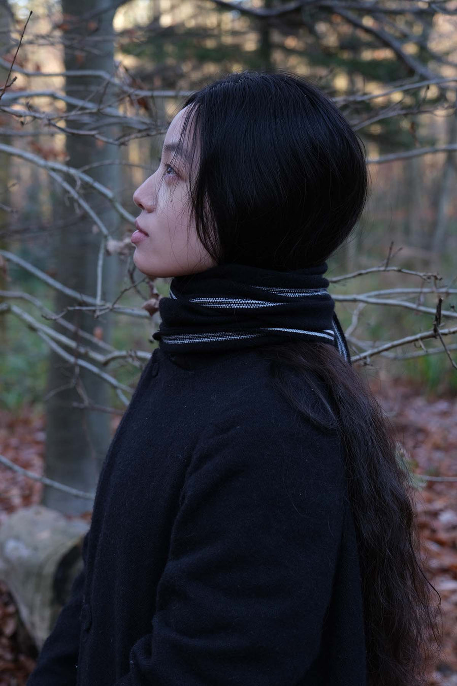 Cashmere Scarf - Black