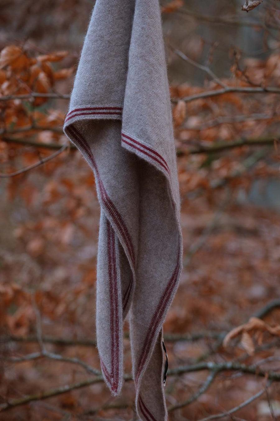 Cashmere Scarf - Brown