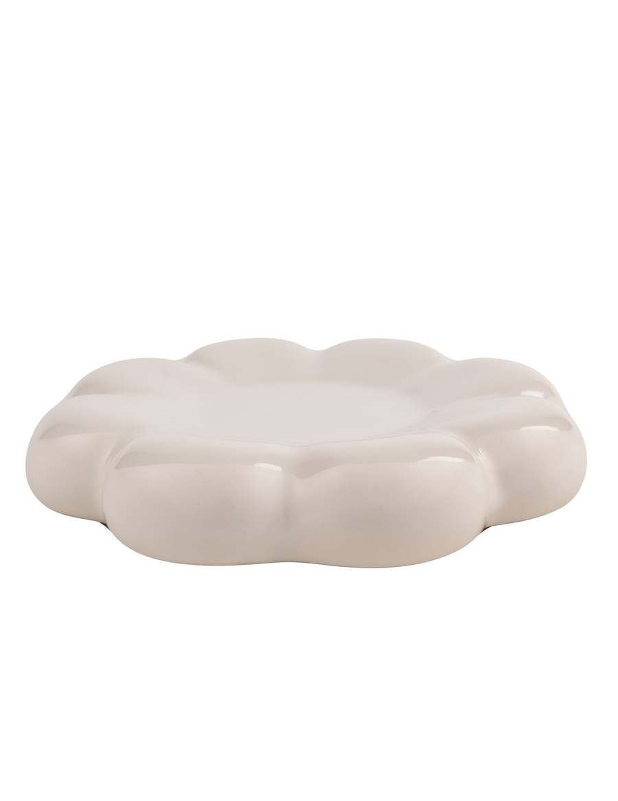 Ceramic Flower - White